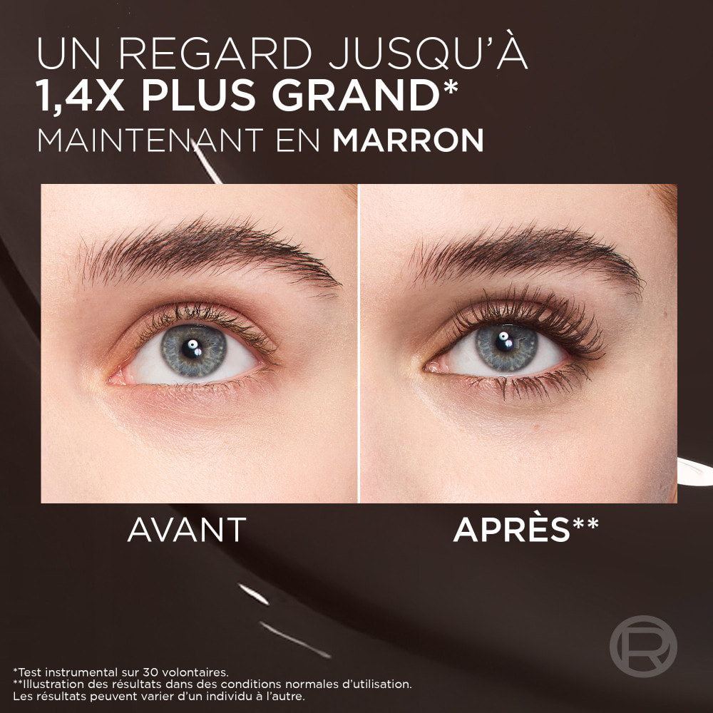 L'Oréal Paris Panorama Volume Millions de Cils Brun Leather 9.9ml