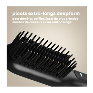 Brosse lissante soufflante REVAMP Deepform 2 en 1 Progloss