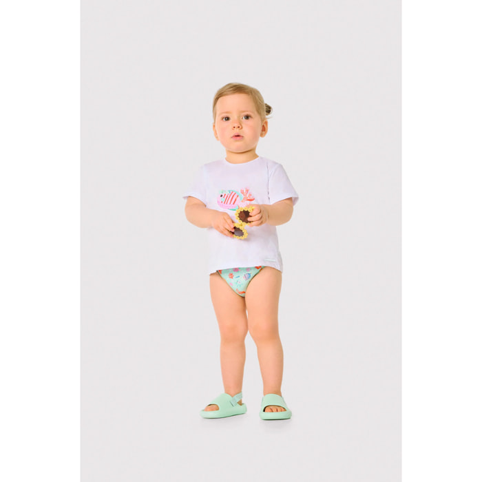 Set tessile con maglietta a maniche corte