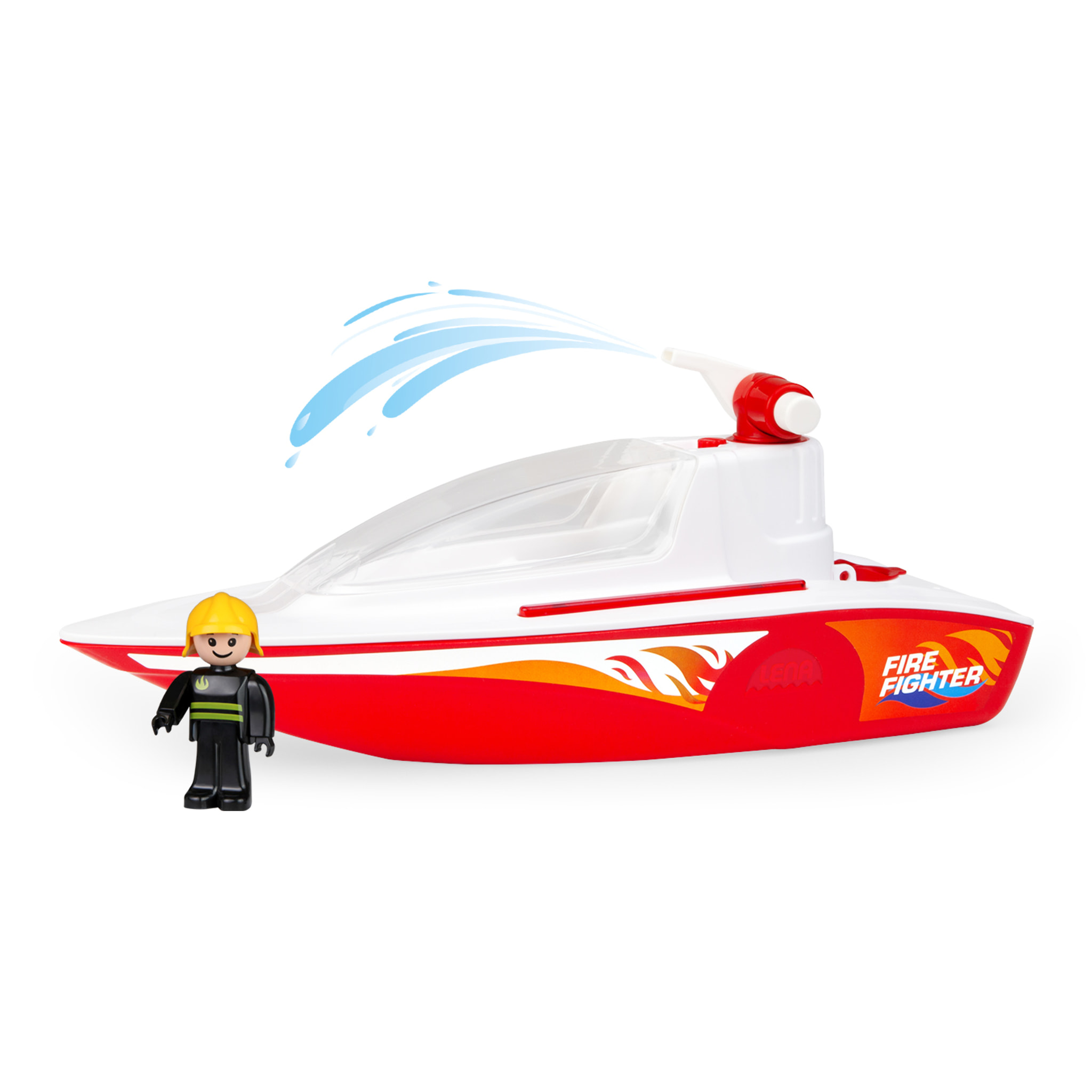 BOAZZ Fireboat with pump, open box