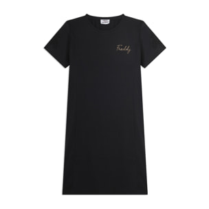 Abito con Ricamo Sangallo sulle Maniche