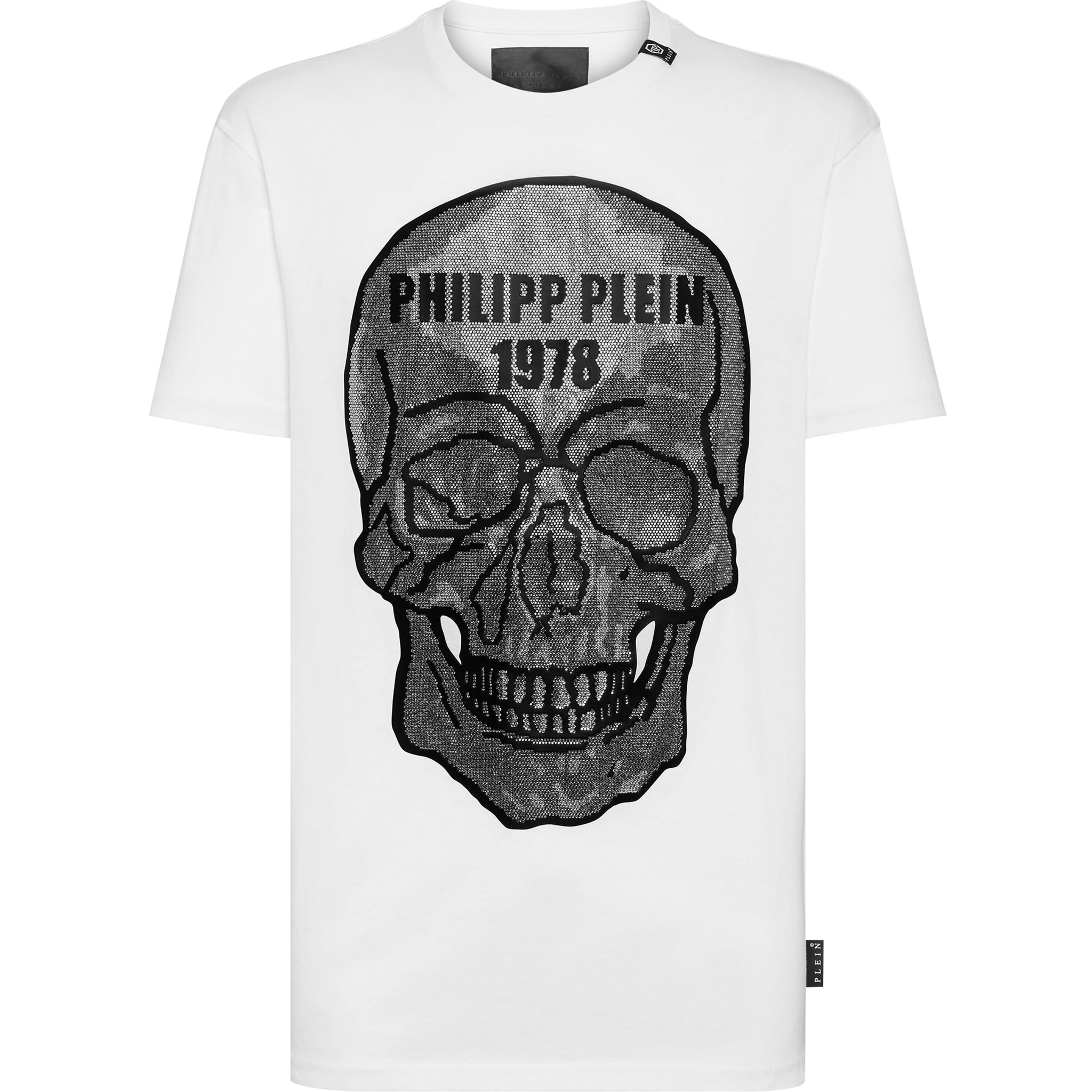 PHILIPP PLEIN Camiseta de cuello redondo SKULL