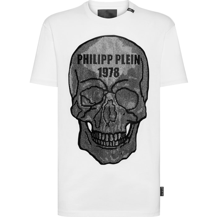 PHILIPP PLEIN Camiseta de cuello redondo SKULL
