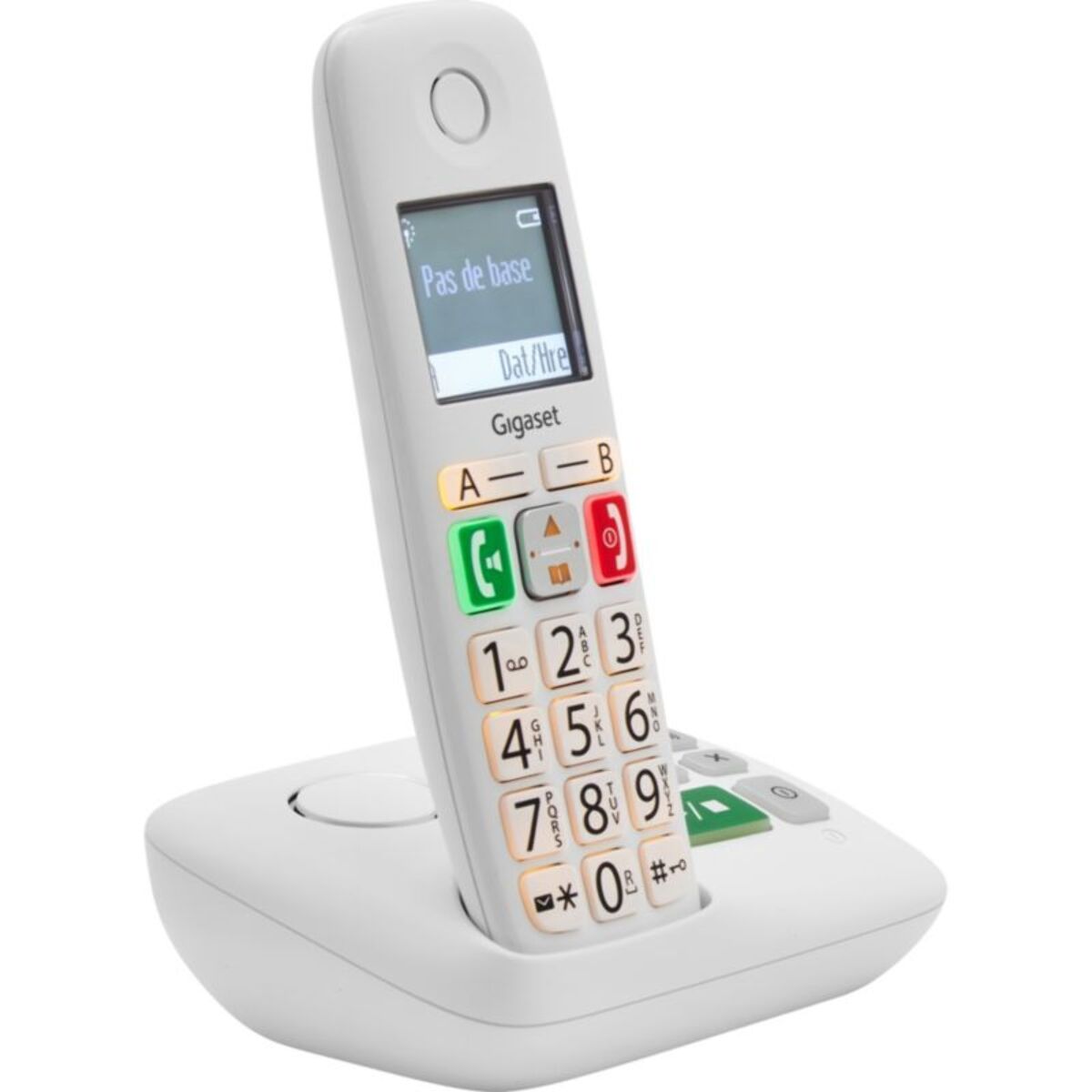Téléphone sans fil GIGASET E290A Blanc