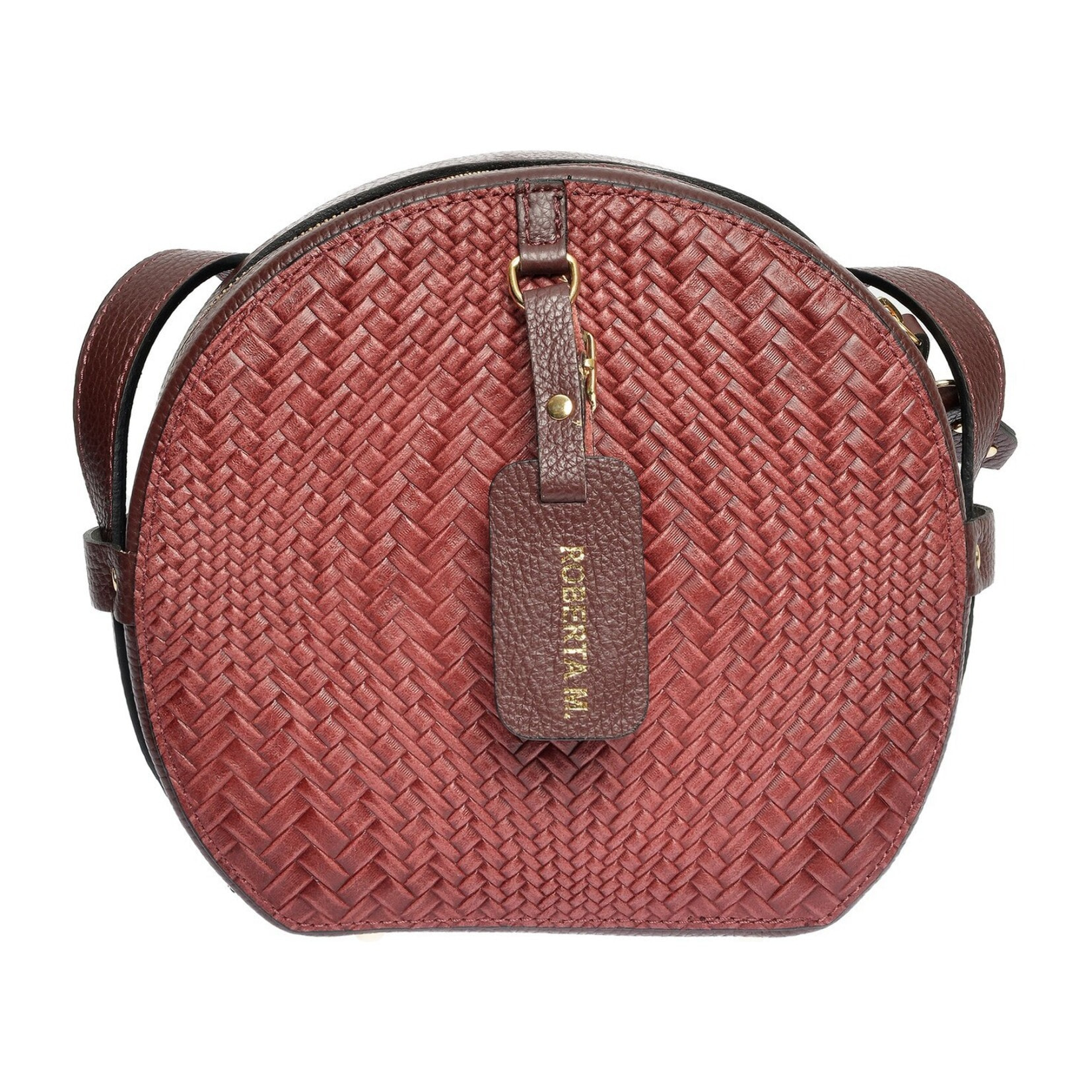 Borsa a tracolla Roberta M Bordeaux