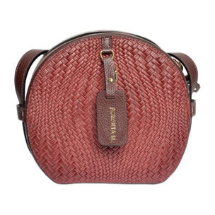 Borsa a tracolla Roberta M Bordeaux