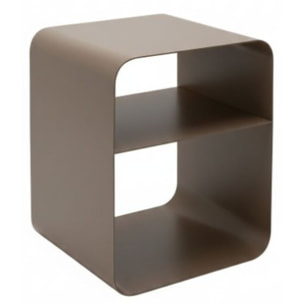 Table d'appoint Lounge taupe Kare Design