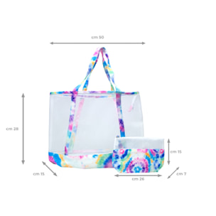 Borsa Mare+Pochette Disegno Marianna