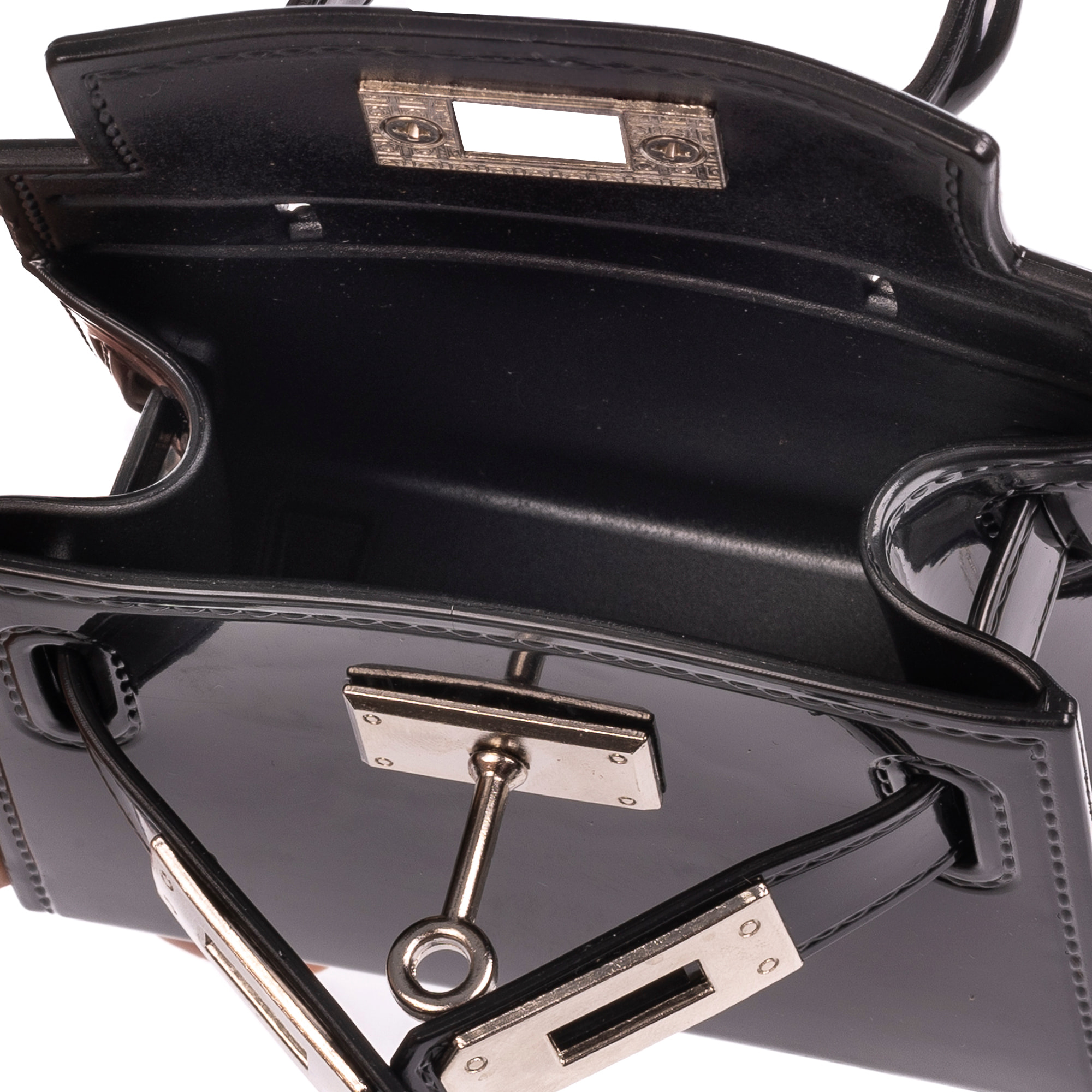 Villadeati bolso de mano mini Tote de pvc.