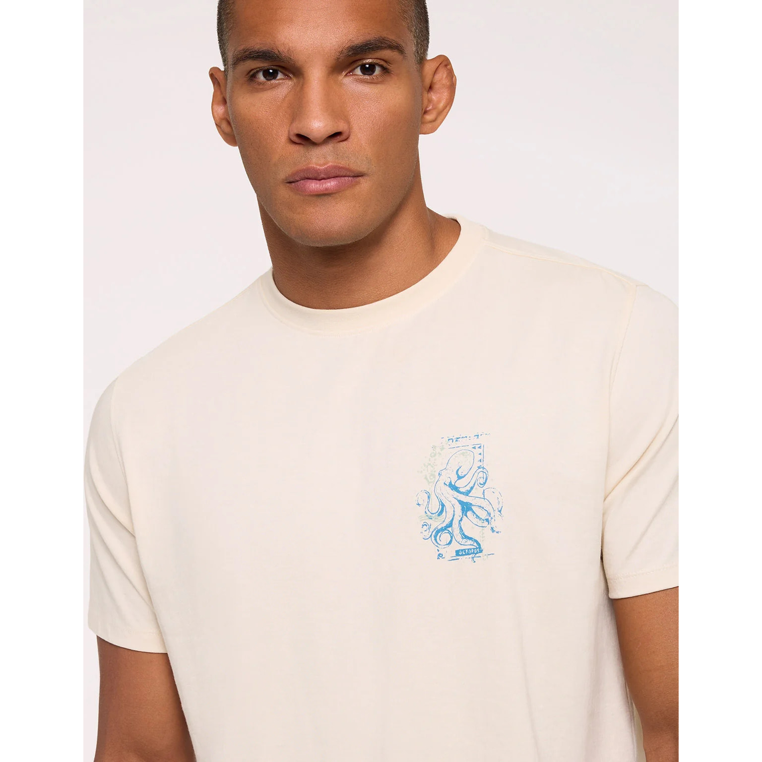 Camiseta Manga Corta Blanco Roto - Jones