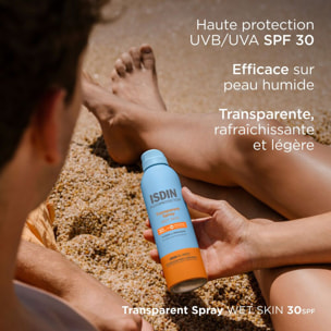 Transparent Spray Wet Skin - Crème solaire corps SPF30 250ml