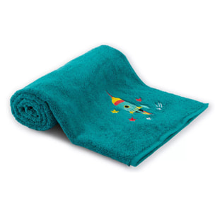 Drap de douche Galaxy emeraude