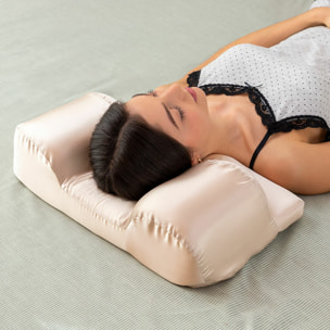 Almohada Cervical Antiarrugas con Funda de Satén Youthlow InnovaGoods - Beige