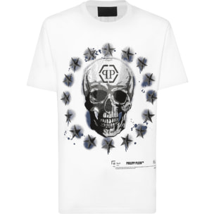PHILIPP PLEIN Camiseta de cuello redondo y manga corta SKULL
