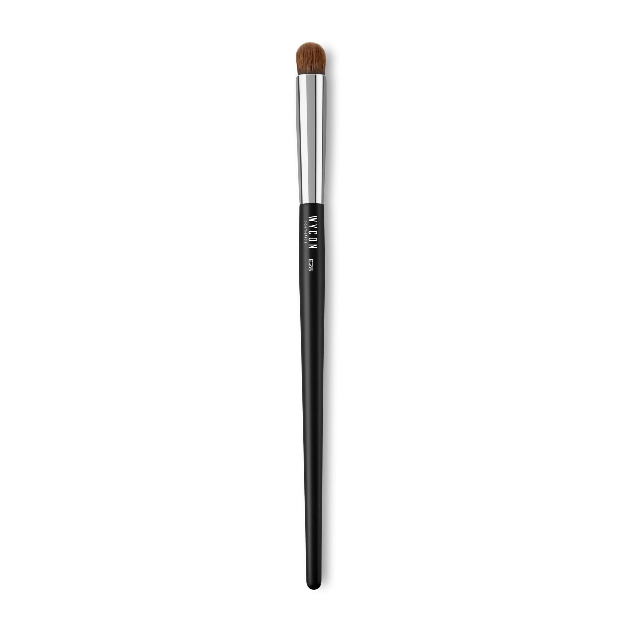 E28 - ROUND SHADER BRUSH Pennello occhi dalla forma arrotondata