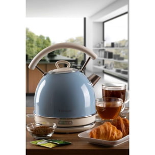 Bouilloire ARIETE vintage bleue 1.7l