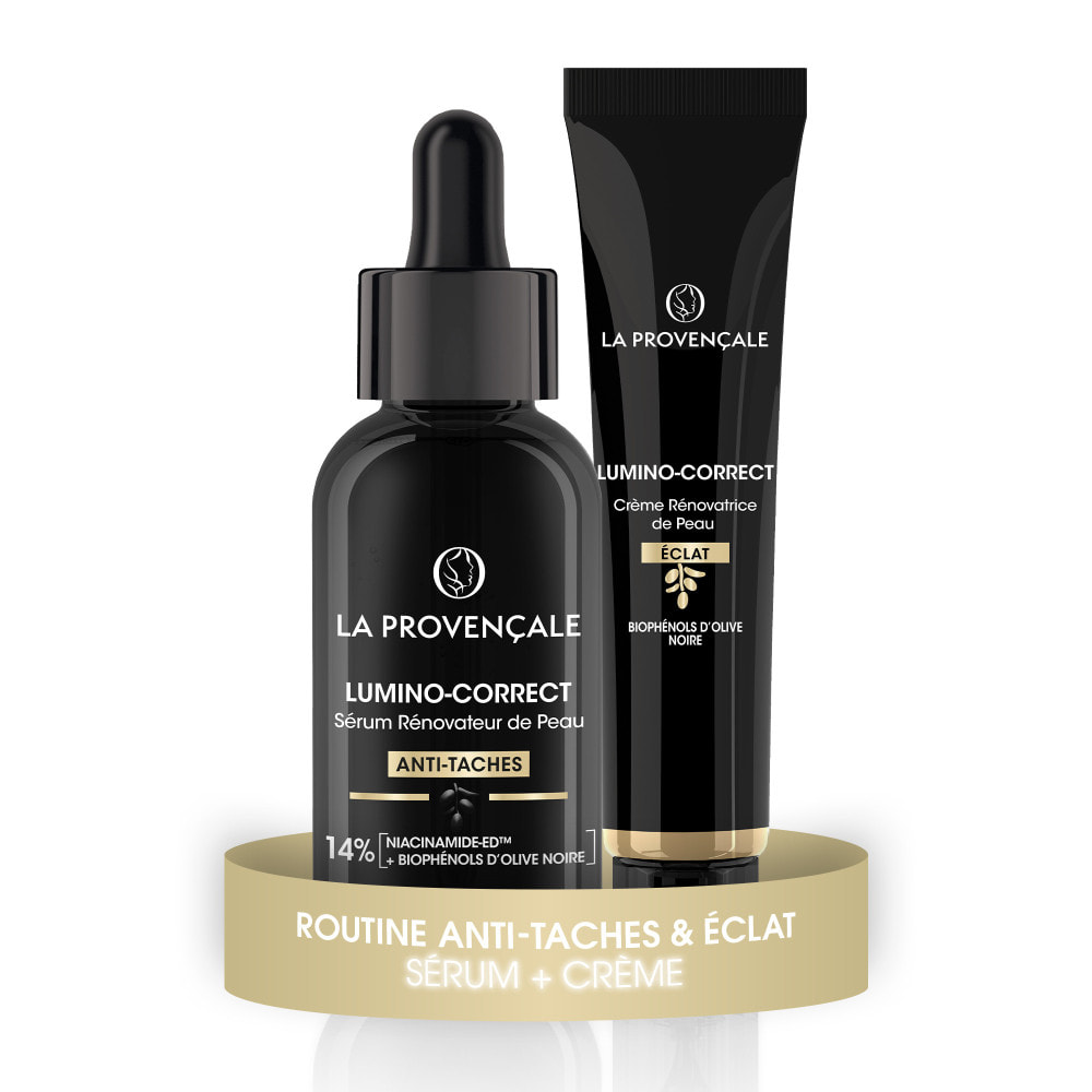 La Provençale - Routine Lumino-Correct Sérum Anti-taches & Crème Booster d'Eclat