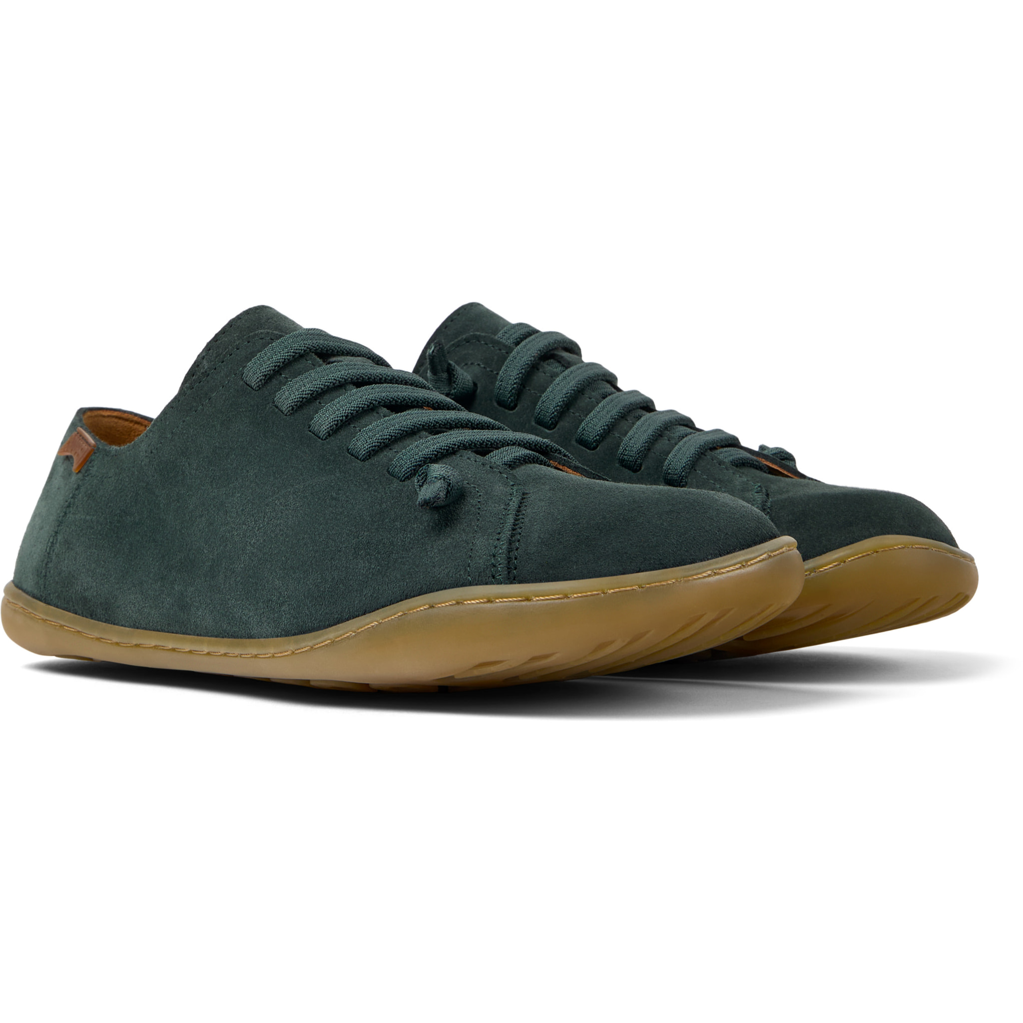 Sneakers - CAMPER Peu Cami - Verde - Pelle scamosciata