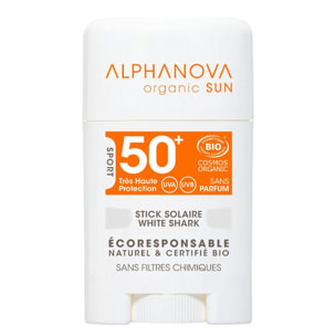 Sun SPF50+  - Stick Solaire Visage Blanc 12 g