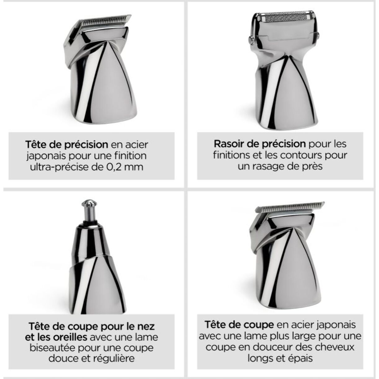 Tondeuse multi usages BABYLISS MT996E Super-X Metal Series