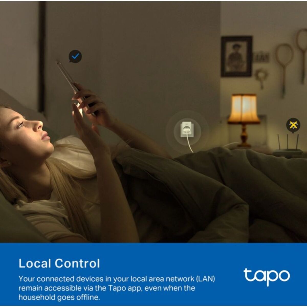 Prise connectée TP-LINK Tapo P100 Wifi