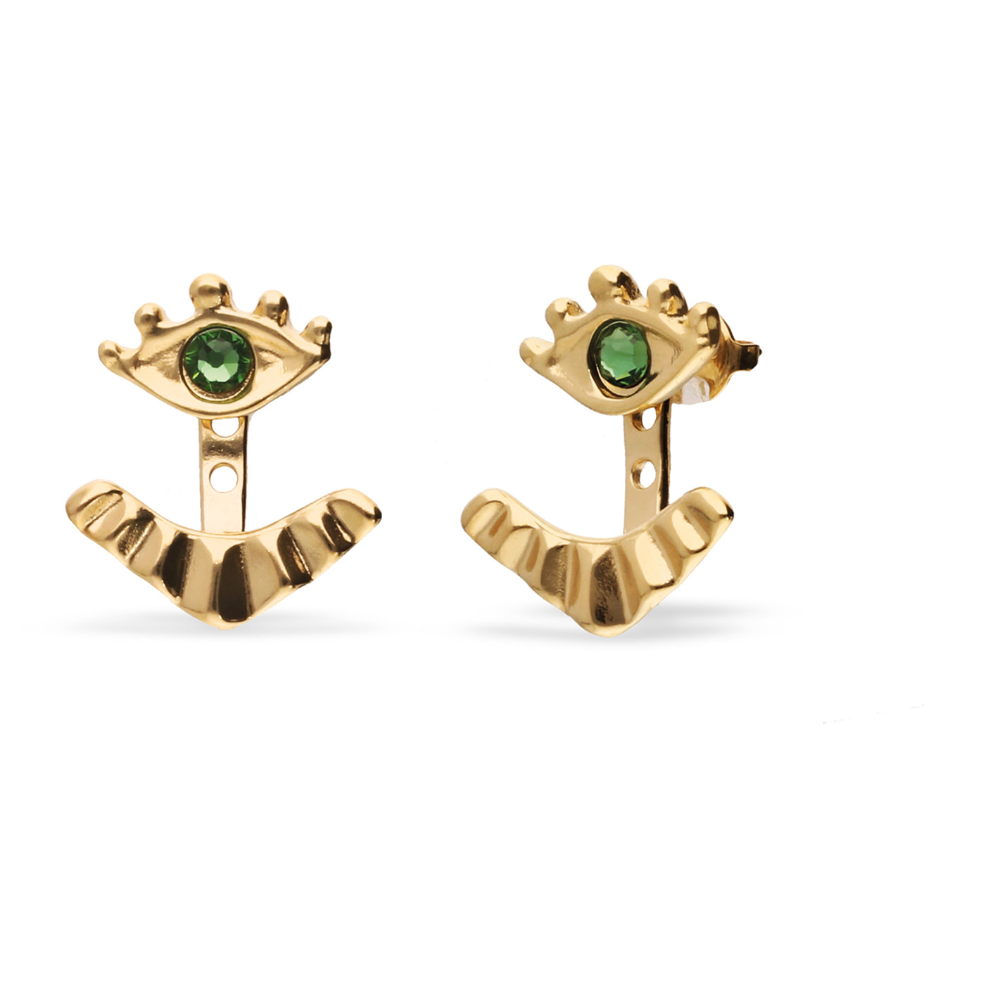 Pendiente SER INTUITIVA VERDE U