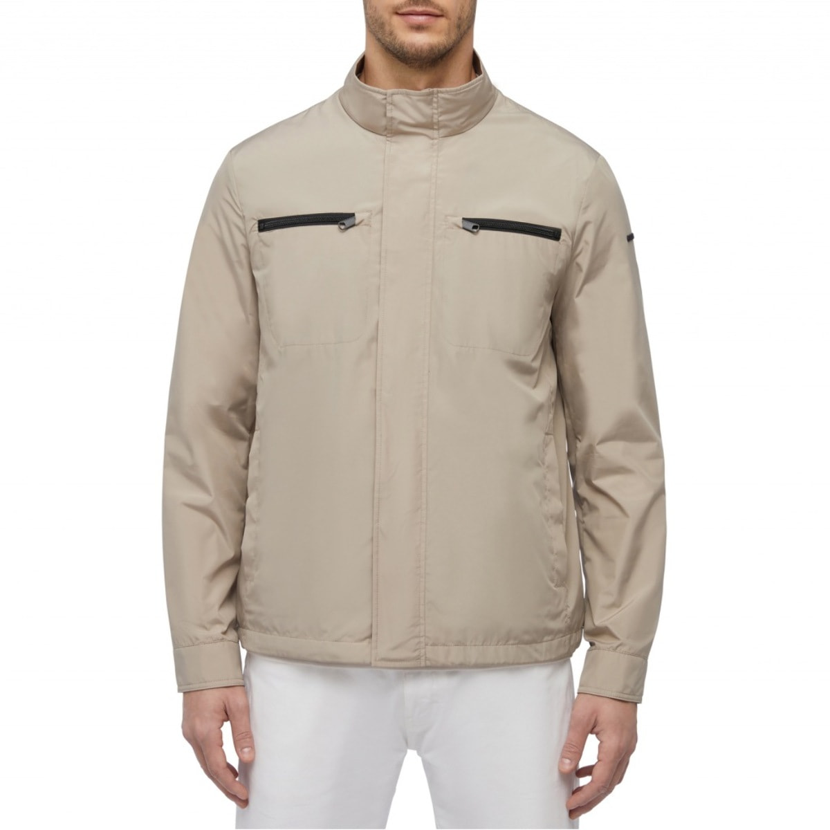 Chaquetas Hombre de la marca GEOX  modelo M JHARROD SHORT JKT Beige