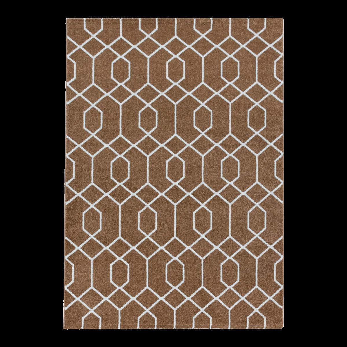 Tapis salon et chambre tissé motif scandinave FURA