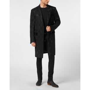 PHILIPP PLEIN ABRIGO LARGO MONOGRAM