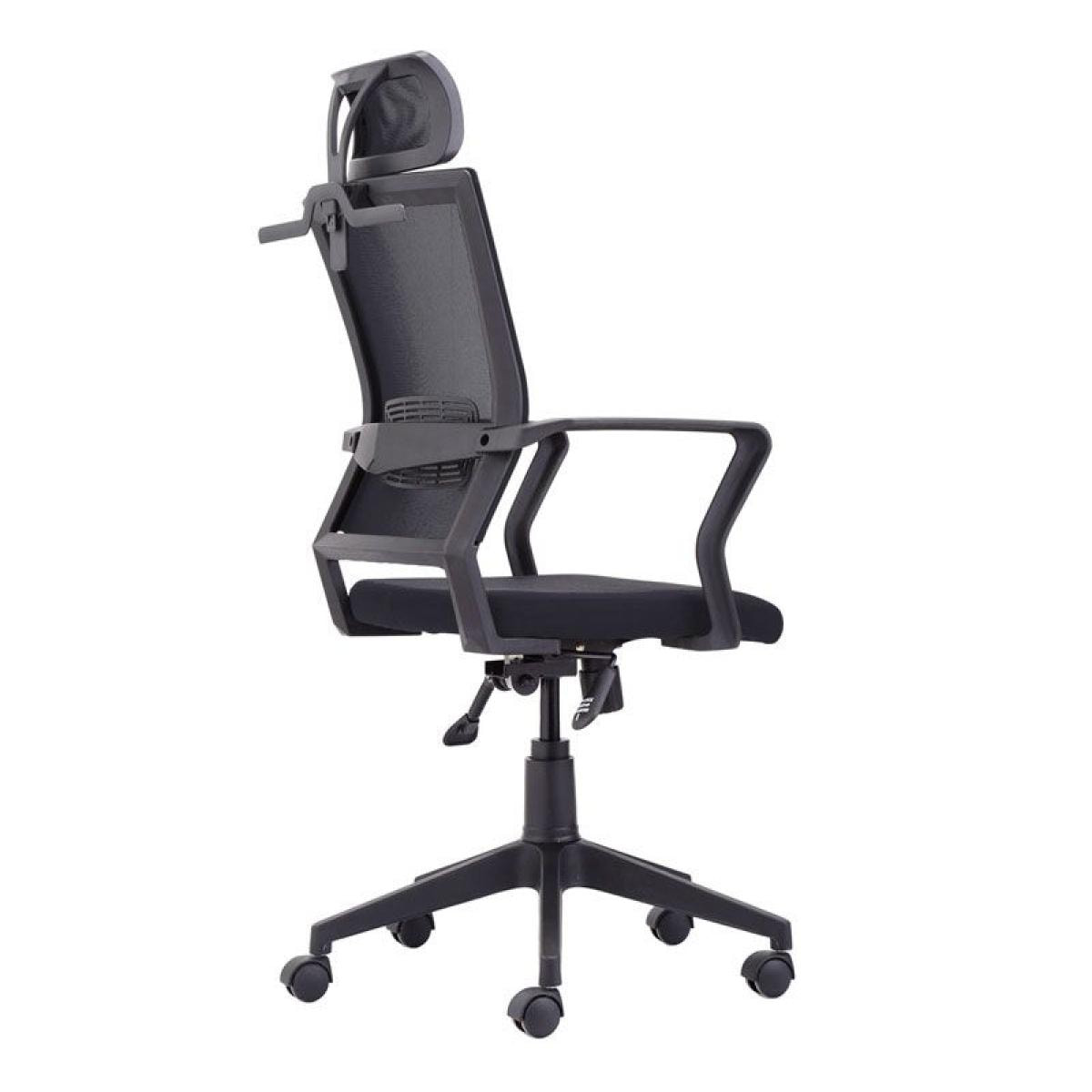 Silla de oficina Winner Negro