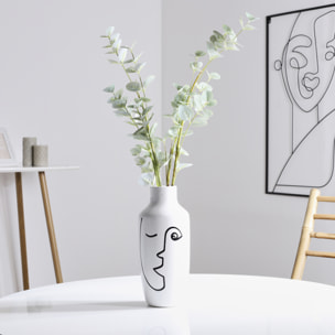 Vase - HOME DECO FACTORY - Arty - Céramique - Blanc