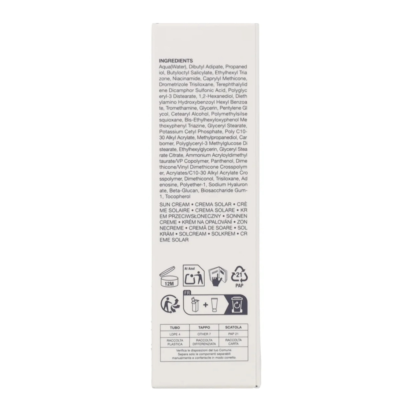 Zero-Cast Moisturizing Finish Sunscreen Anua 50ml