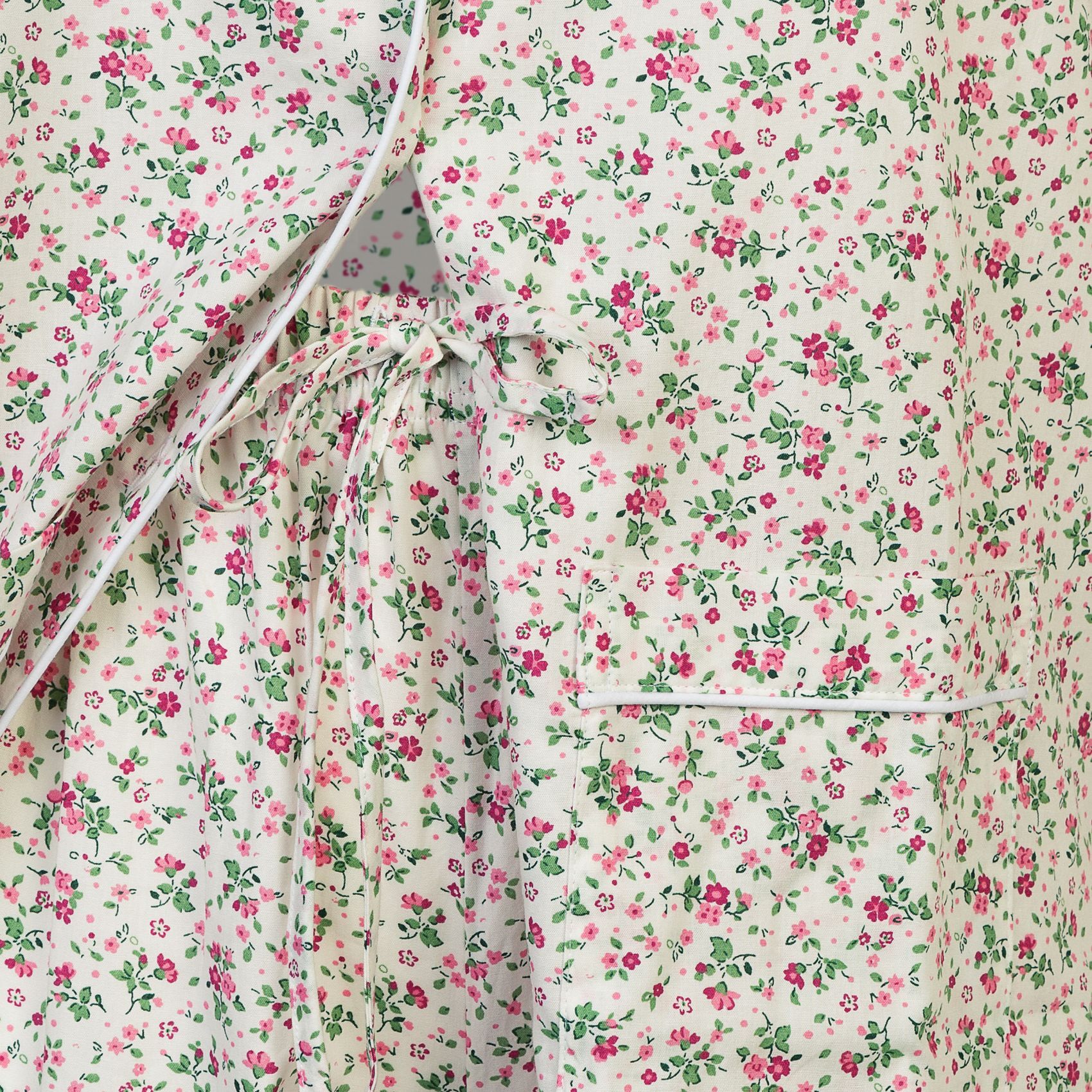 Pigiama leggero DONNA fiori rosa
