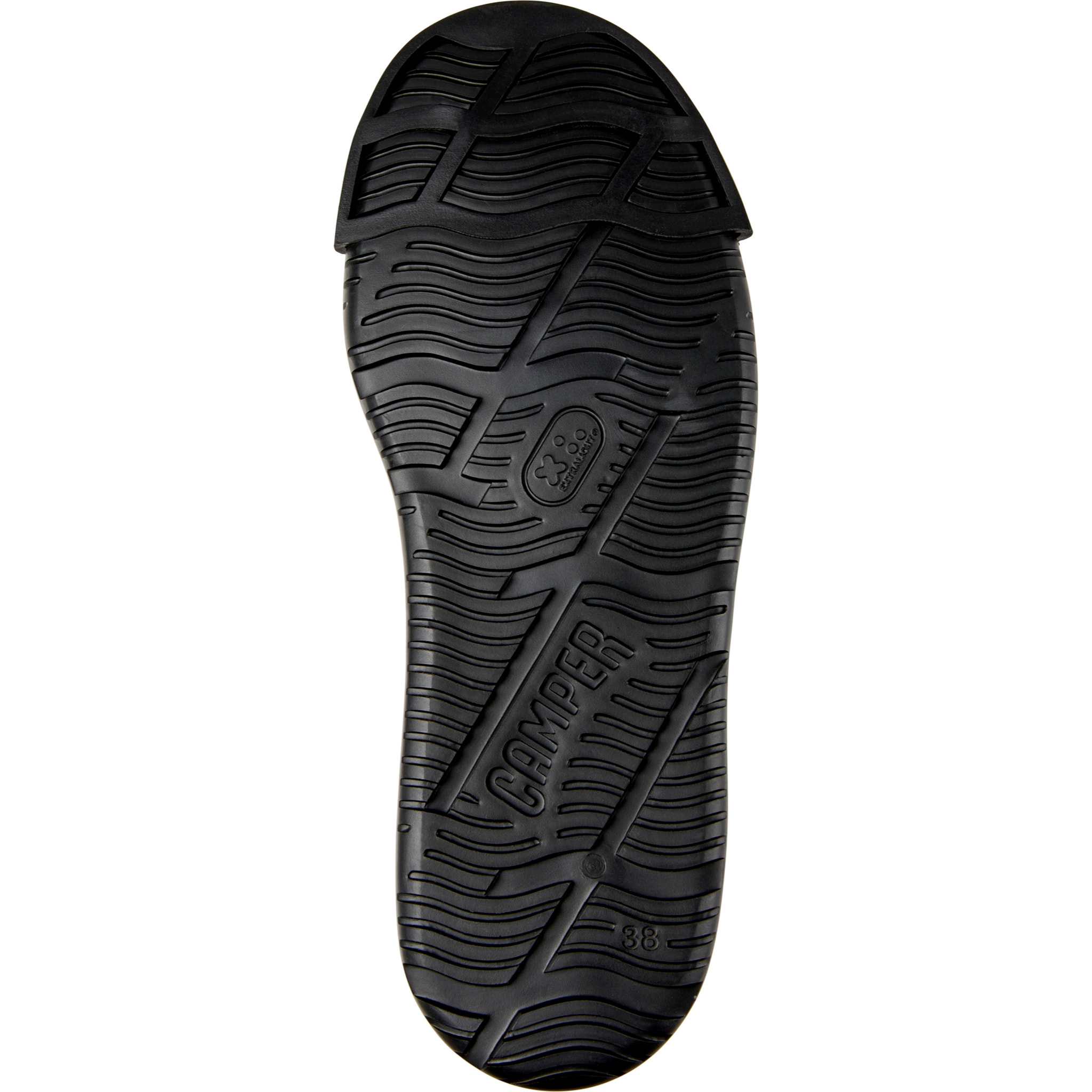 Sneakers - CAMPER Junction Runner - Nero - Pelle liscia