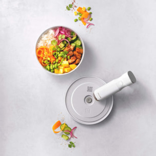 Couvercle de bol sous vide M / 18 cm, Blanc