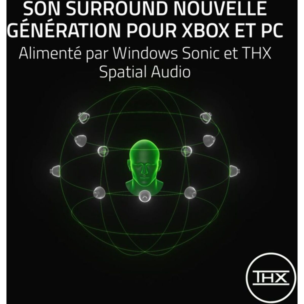 Casque gamer RAZER BLACKSHARK V3 PLAYSTATION NOIR