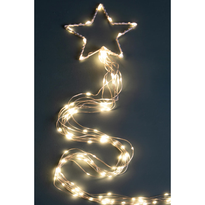 Led/ Albero 3,6 mt 8 Giochi esterno - Pezzi 1 - Colore Giallo - 360x3Hx3cm - Bianchi Dino