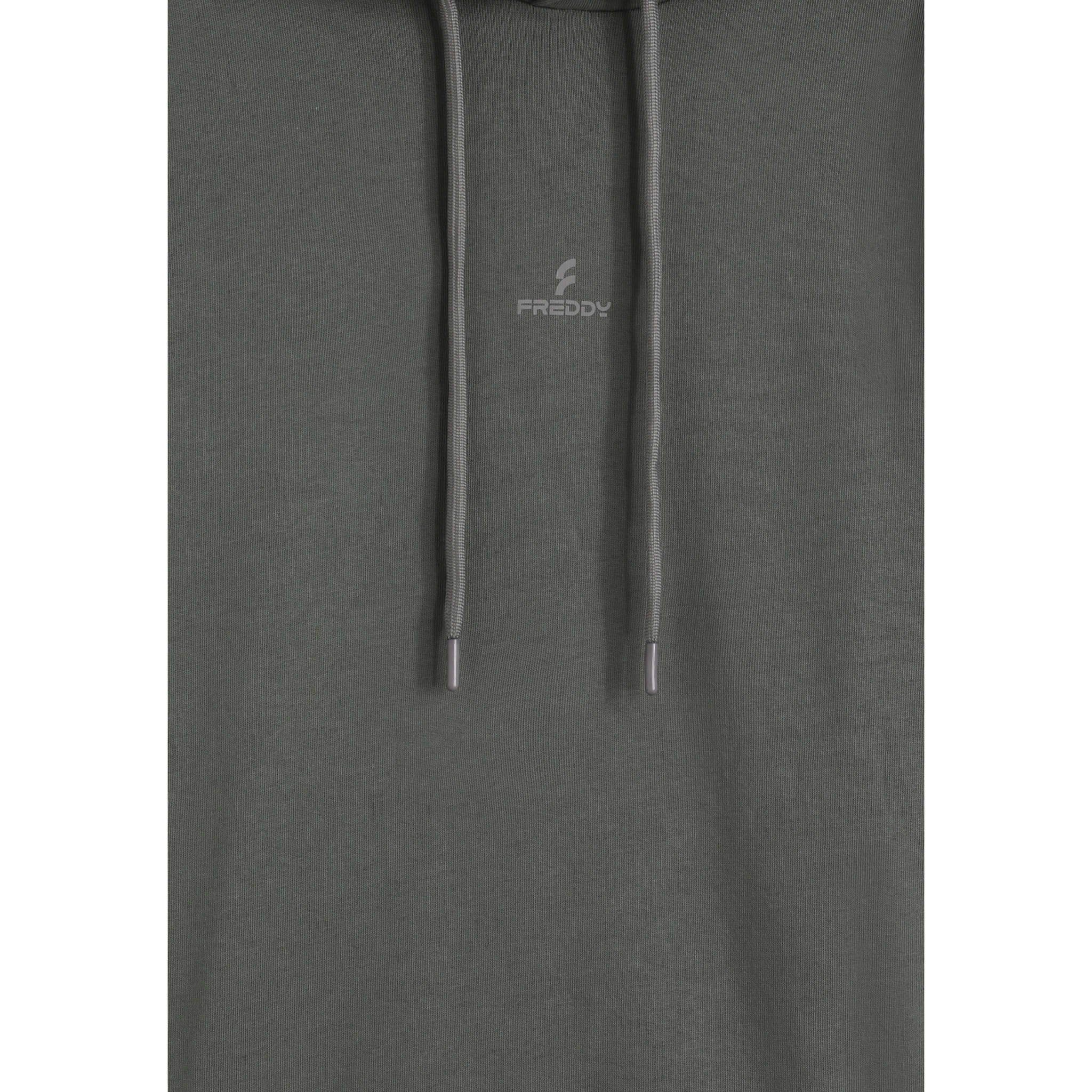 Tuta uomo in cotone con felpa cappuccio