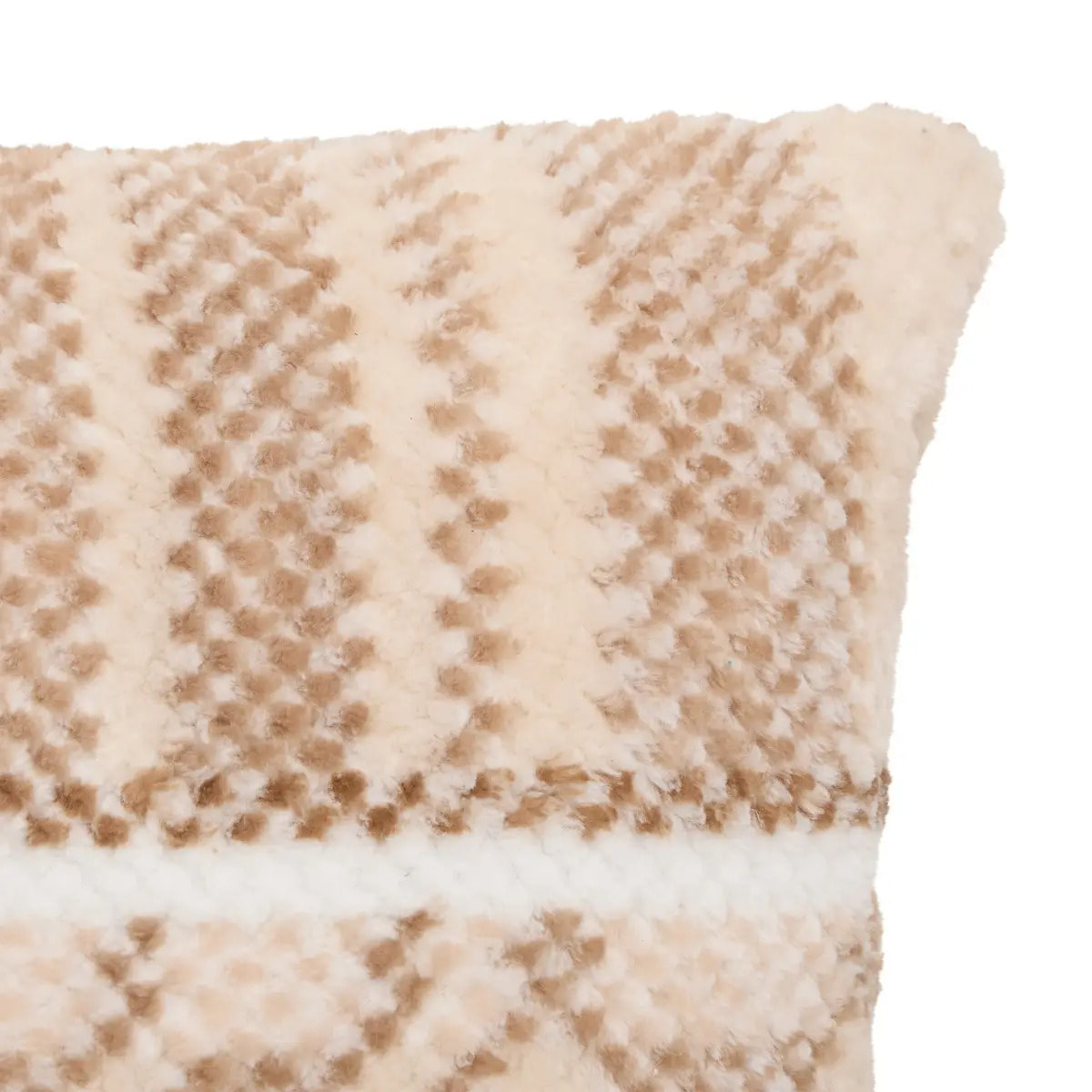 Coussin Lary carré 40x40cm beige
