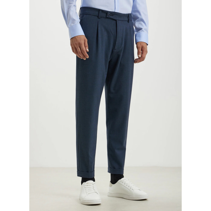 Pantalone in pied de poule