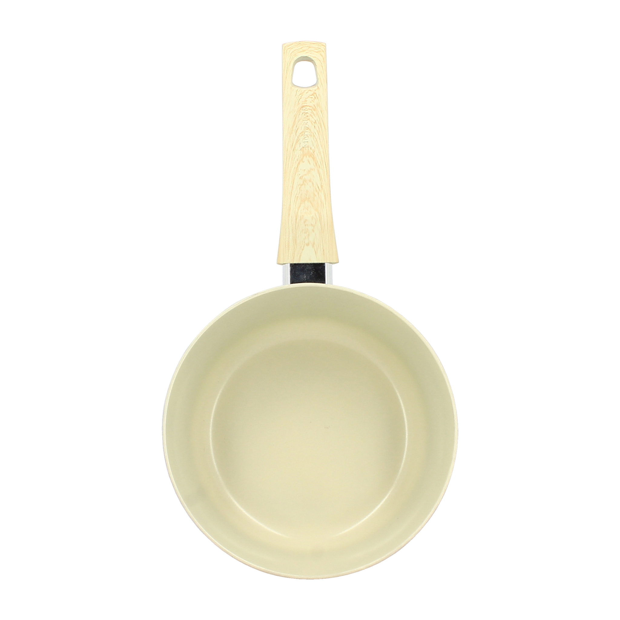 Casserole en revêtement céramique 20cm crème - tous feux COLORAMA