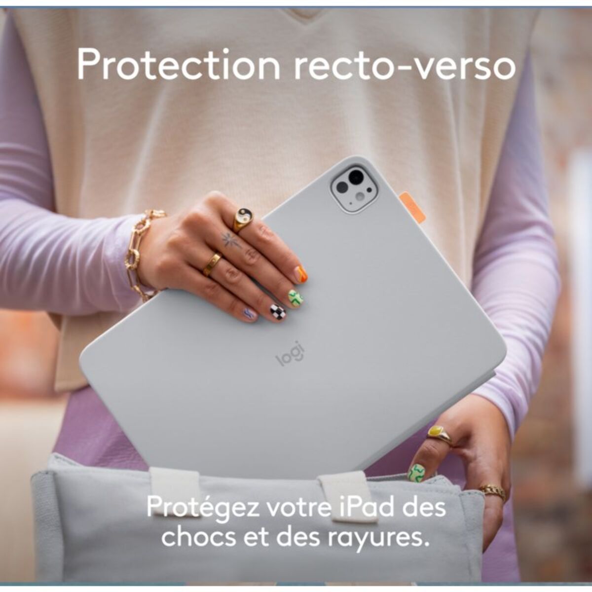 Etui LOGITECH FLIP FOLIO 11 GREY IPAD PRO