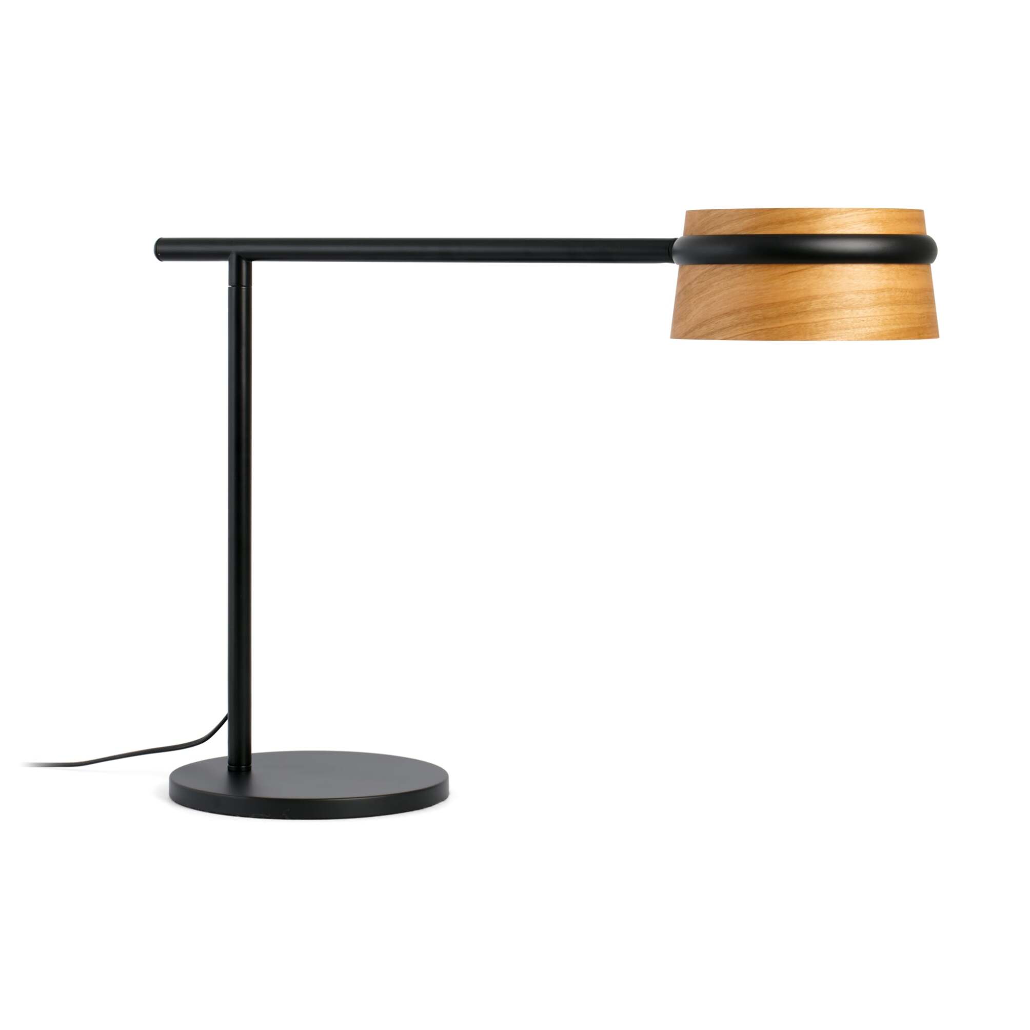 LOOP Lampe de table noire avec pince
