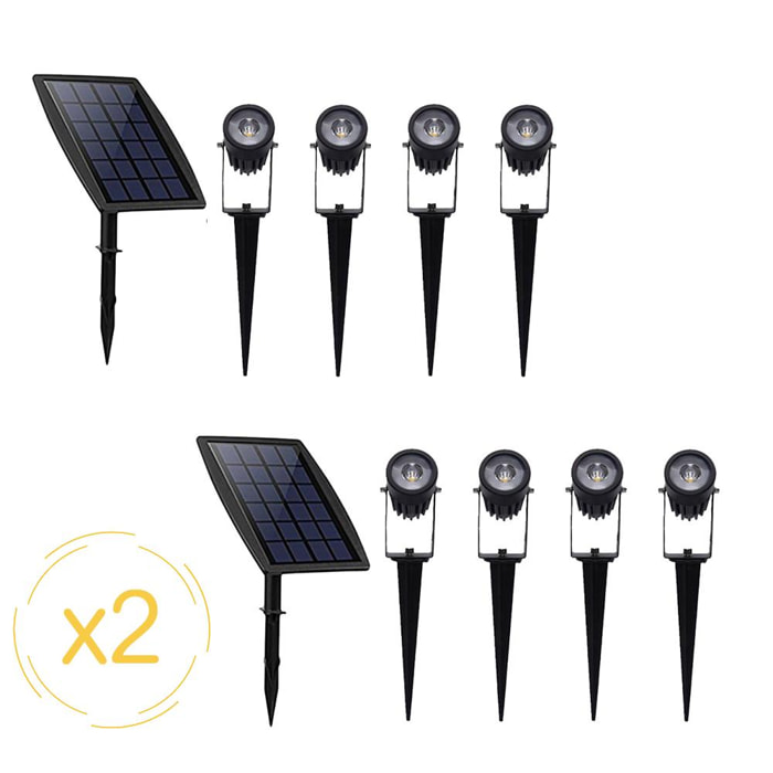 EZIlight® Solar multi spot x2