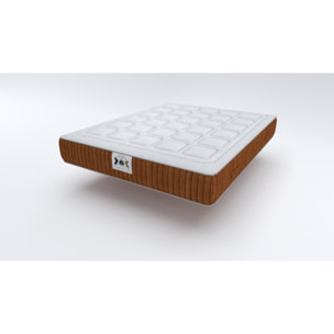 ENSEMBLE PASSY - Matelas 2 Places + 2 Sommiers