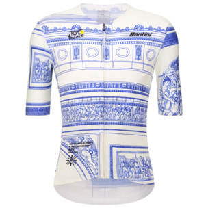 Tdf Arrivée Arc De Triomphe – Maillot - Blanco - Unisex