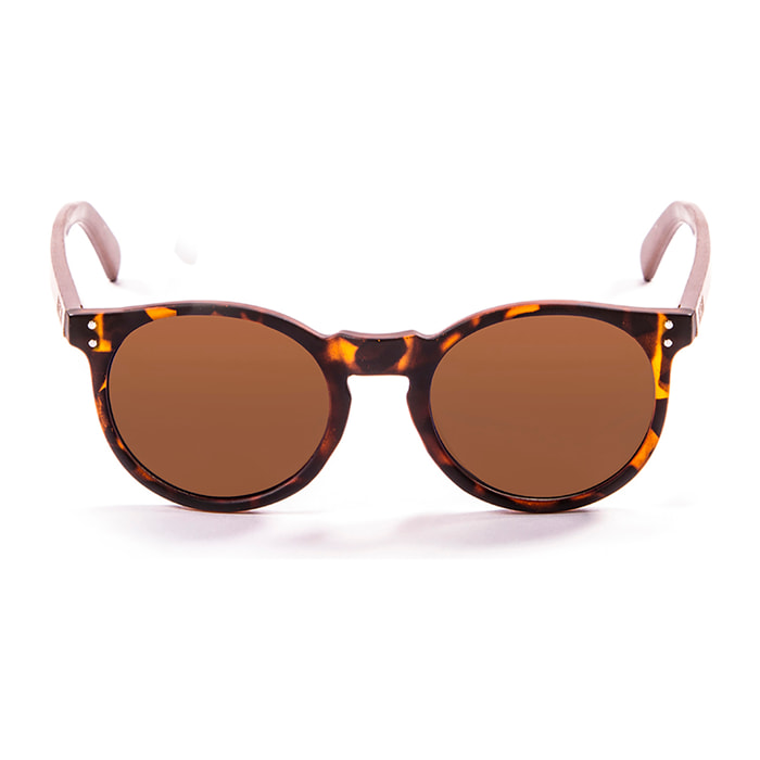 OCCHIALI DA SOLE OCEAN LIZARD WOOD di colore marrone