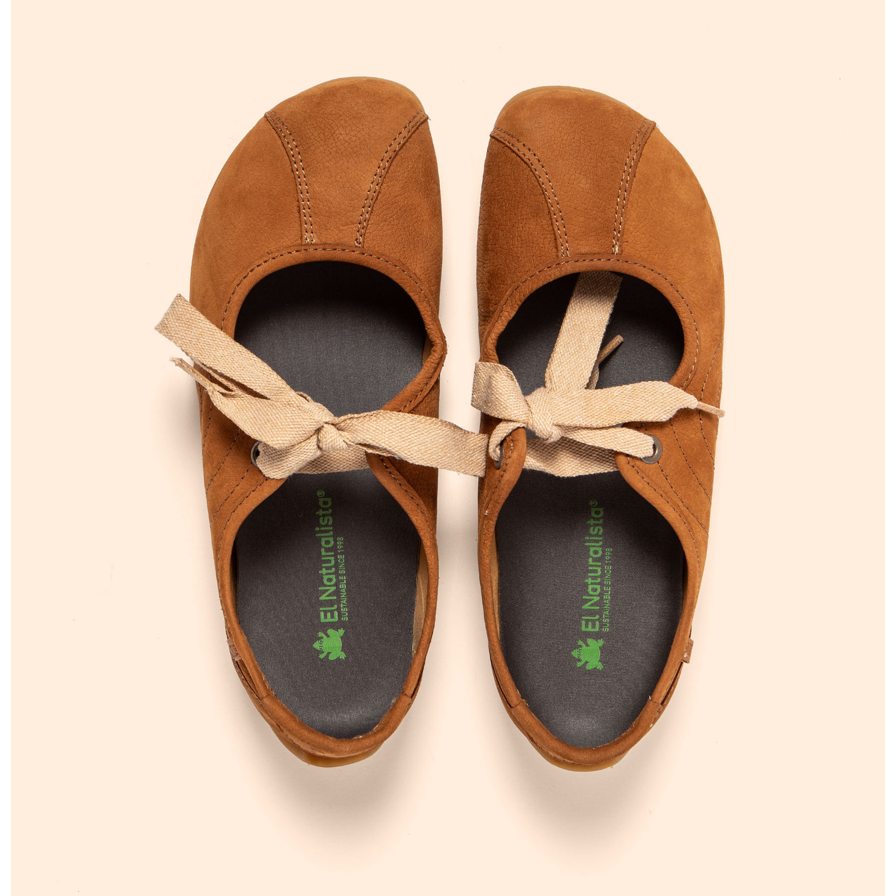 Zapatos N5936 NOBUCK CUERO/ONDINA color Cuero