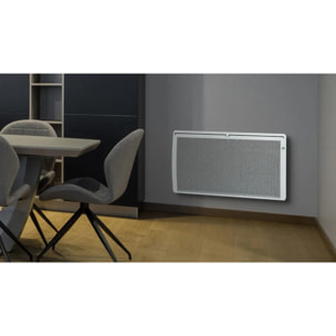 Radiateur Panneau Rayonnant Tactile Aluminium Blanc 1500W