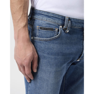 PHILIPP PLEIN Super Straight Cut Jeans Basic